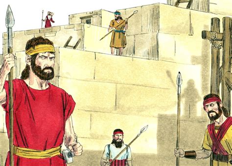 Nehemiah Rebuilds the Walls of Jerusalem #Biblefun #OTBiblelesson Sunday School Lessons, Sunday ...