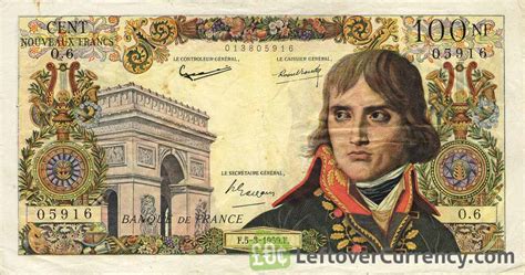 100 French Francs (Napoléon) - Exchange yours for cash today