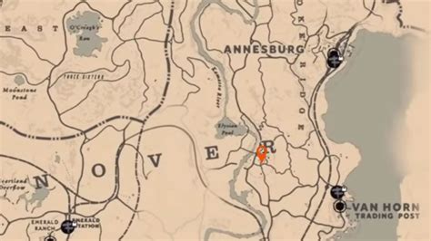 Red Dead Redemption 2 exotics locations