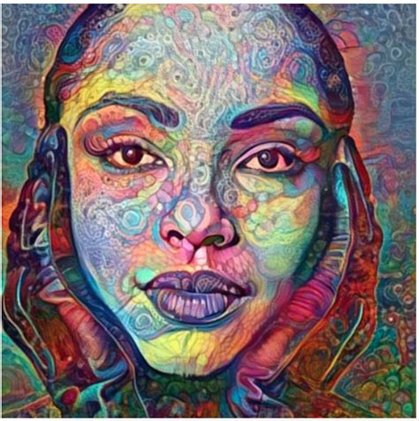 New World Notes: Afrofuturist Artist Creates Stunning Portraits of Black Artists With Deep Dream ...