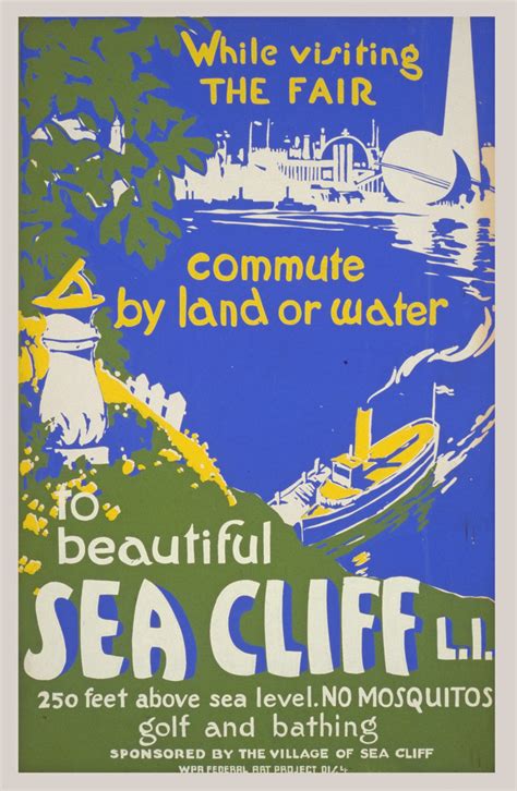 Vintage Sea Cliff Poster Free Stock Photo - Public Domain Pictures