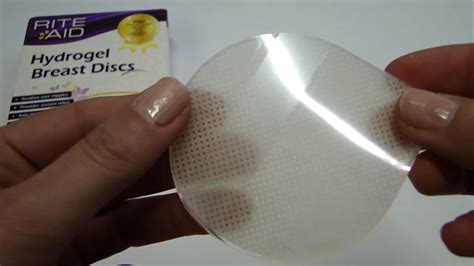 Hydrogel Breast Discs - How to Apply - YouTube