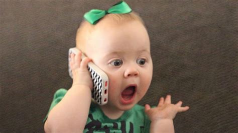 CUTE babies talking on the phone | Funny babies video compilation - YouTube