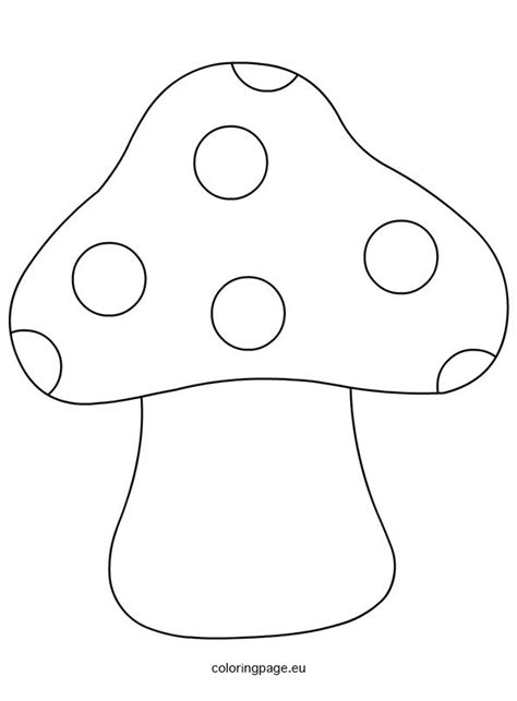 Printable Mushroom Shape Template | Patchwork moldes riscos, Patchwork ...