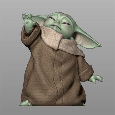 Get 3D Printed Baby Yoda Pictures - Abi