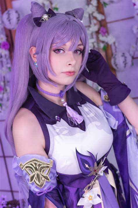 My Keqing cosplay 💜 : r/Genshin_Impact