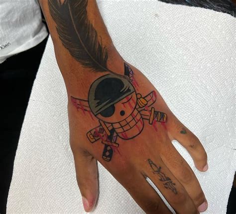 Zoro jolly roger tattoo :) : r/OnePiece