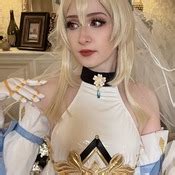 Lumine Bride - Genshin Impact - Timbercosplay. Design: Princess Ailish 57Selfies! Since its a