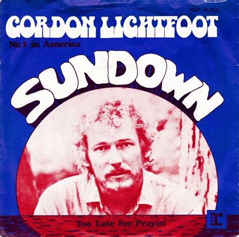 Gordon Lightfoot’s “Sundown”