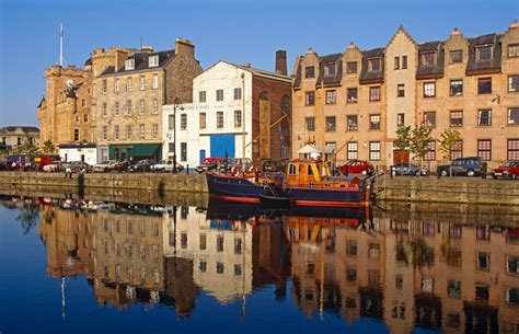 Man dies after plunging into water at Leith harbour in Edinburgh