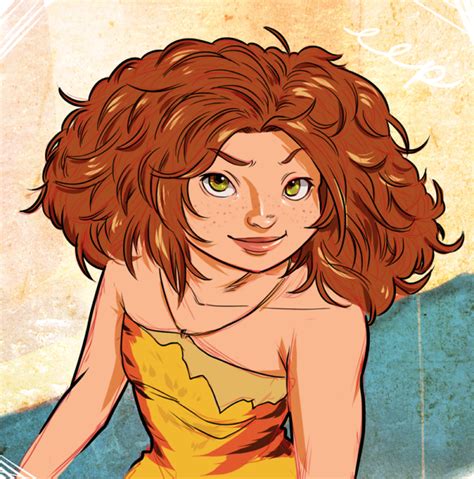 The Croods - Eep by machipu on DeviantArt