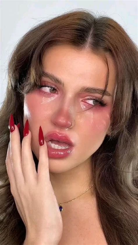 crying girl makeup tutorial | Makeup tutorial, Eye makeup tutorial, Makeup looks tutorial
