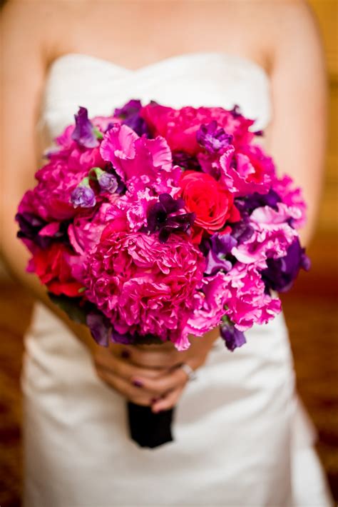 magenta bouquet | Wedding Flower Design | Pinterest
