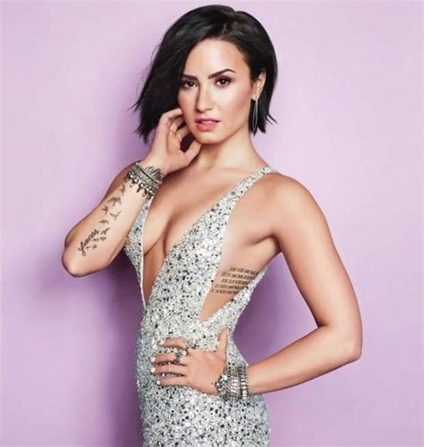 Demi Lovato’s 30 Tattoos & Their Meanings - Body Art Guru