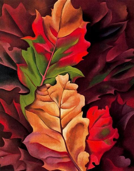 Autumn Leaves - Lake George, N.Y., 1924 - Georgia O'Keeffe - WikiArt.org