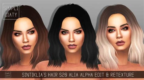 Sims 4 Short Hair Female / Short Hair With Heavy Bangs (Female) at Kijiko » Sims 4 ...