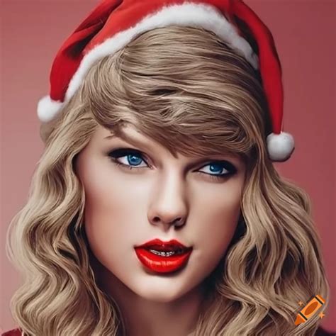 Taylor swift merry christmas on Craiyon