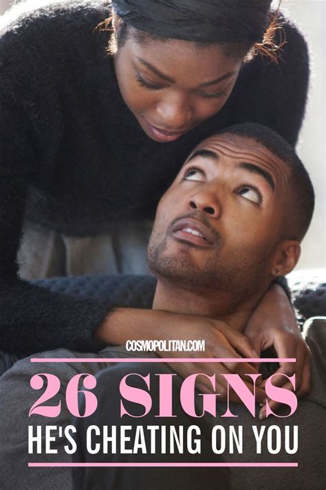 29 Not-Obvious Signs Your Boyfriend May Be Cheating on You | Cheating boyfriend signs, Is he ...