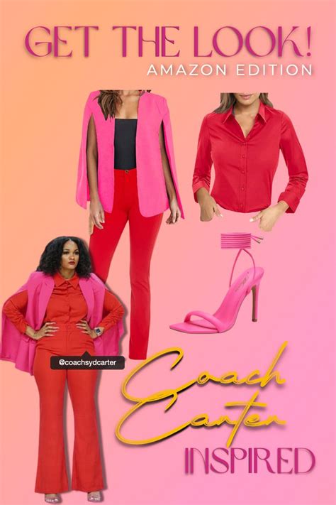 Coach Sydney Carter Inspired Outfit 😍 in 2023 | Red outfit, Outfit ...