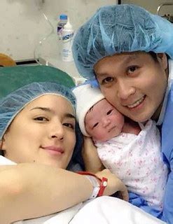 Ara Mina and Patrick Meneses With Newborn Baby Girl | Flickr