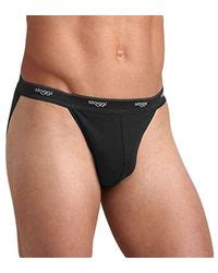 Sloggi Synthetic Basic Tanga Underwear (4 Pack) in Black for Men | Lyst UK