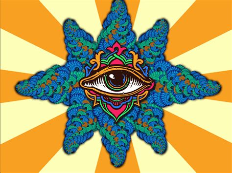 Psychedelic Eye: A Stunning HD Wallpaper Experience