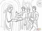 daniel Chapter 1  Bible coloring Pages Christian sketch template