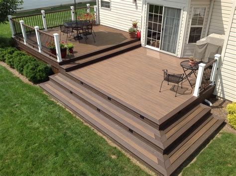 Best Multi Level Deck Design Ideas For Your Home! Deck With Pergola, Backyard Pergola, Outdoor ...