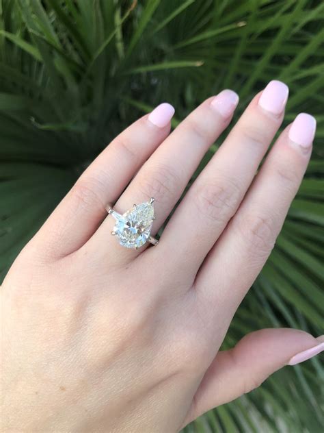 Carat Pear Shaped Diamond Engagement Ring | ubicaciondepersonas.cdmx.gob.mx