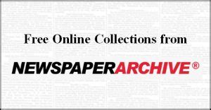 84 Free Online Collections from NewspaperArchive – The Ancestor Hunt