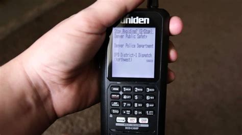 Uniden BCD436 - Using "Avoid" Feature - YouTube