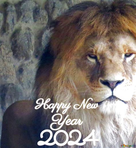 Download free picture A lion happy new year 2020 on CC-BY License ~ Free Image Stock tOrange.biz ...