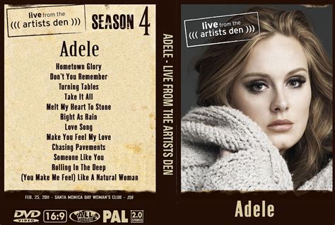 BANCA DO ROCK Rock Concert DVD: 2236 - DVD - ADELE 2011 - BOOTLEG