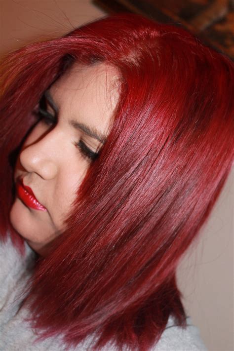 magenta red hair colour loreal - Profuse Blogger Picture Library