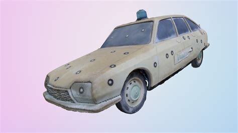 Citroen Gs toy model - Download Free 3D model by oriface [6cddcce] - Sketchfab