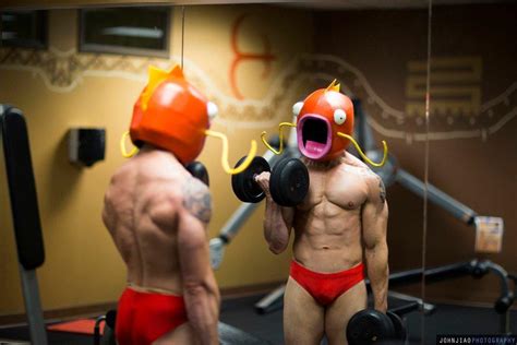 How One Buff Man Turned Pokémon's Magikarp Into A Cosplay Sex Symbol