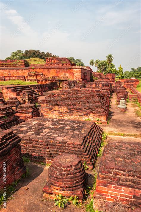 nalanda ruins historic excavated unesco world heritage archaeological ...