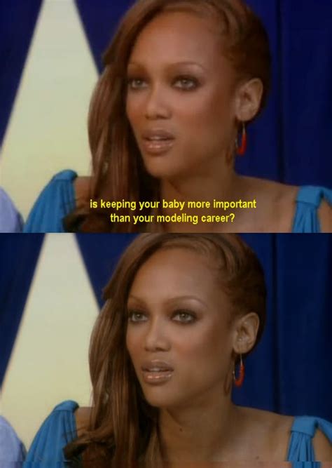 Debunking the quote on this classic Tyra Banks meme