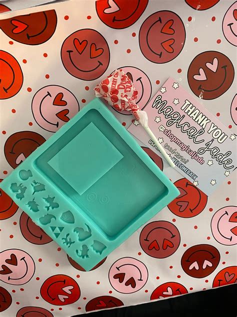 Game Console Shaker Silicone Mold, Epoxy Resin Shaker Molds, Keychain ...
