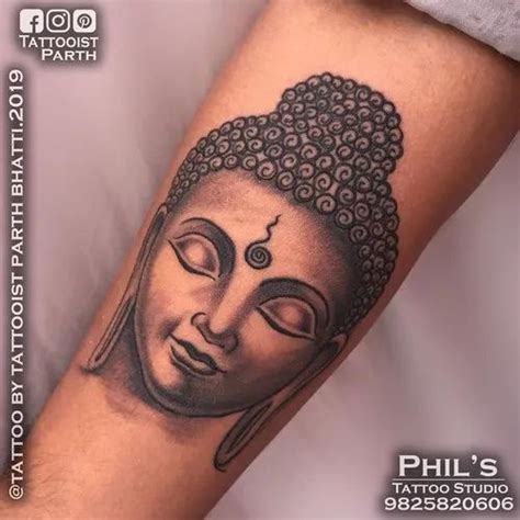 buddha tattoo by tattooistparth at Rs 500/inch | Shreeraj Chamber ...