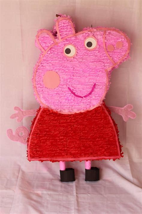 Custom peppa pig piñata/ piñata creation Happy Birthday Parties, 4th ...