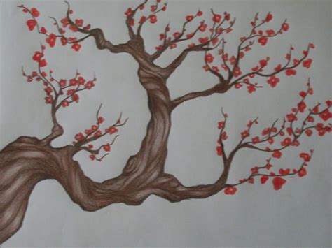 cherry blossom tree by Emilyylime on DeviantArt | Tree drawing, Cherry tree tattoos, Tree ...