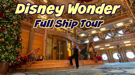 Full Ship Tour of the Disney Wonder - YouTube