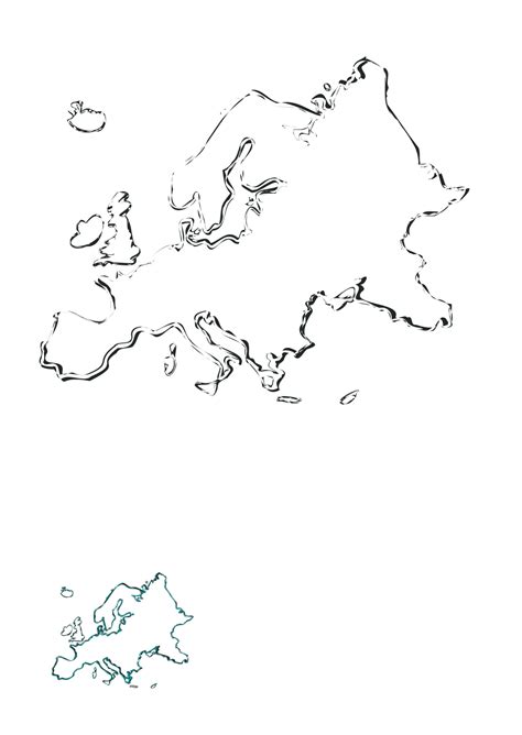 Outline Map Of Europe Clipart Best - vrogue.co