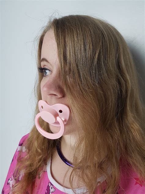 Adult Pacifier Soother Dummy from the dotty diaper company baby Pink | eBay