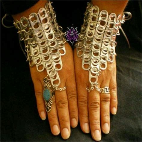 Soda can tabs jewerly- so cool | Soda tab crafts, Pop tab crafts, Diy jewelry inspiration