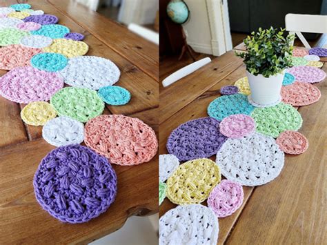 Puff Dreams Table Runner – Share a Pattern