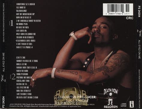 2Pac - All Eyez On Me: 1st Press. CD | Rap Music Guide
