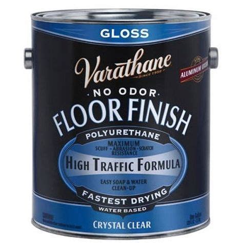 Varathane No Odor Floor Finish Polyurethane Clear, 1 Gal | Wood floor finishes, Floor finishes ...