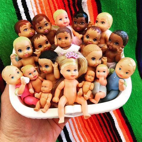 In my loot was some more babies!! ️I LOVE the #barbiebabies # ...